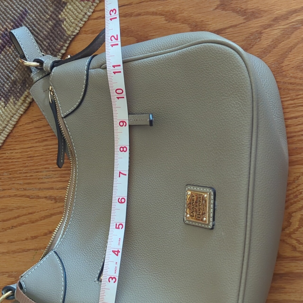 Dooney & Bourke Taupe Leather Shoulder Bag NWOT - Picture 7 of 10